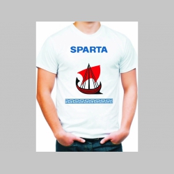 Sparta " Sparty " biele pánske tričko 100%bavlna značka Fruit of The Loom